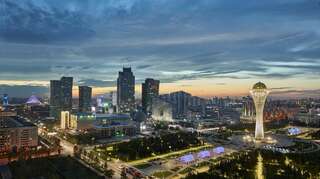 Отель The Ritz-Carlton Нур-Султан Полулюкс с 1 кроватью размера «king-size» и видом на город-2